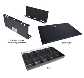 APG, ACCESSORY, STEEL LOCKING TILL COVER, FITS 16X11 DRAWER